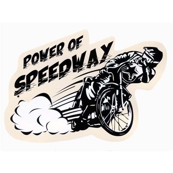 Naklejka Power of speedway :: wzór 2