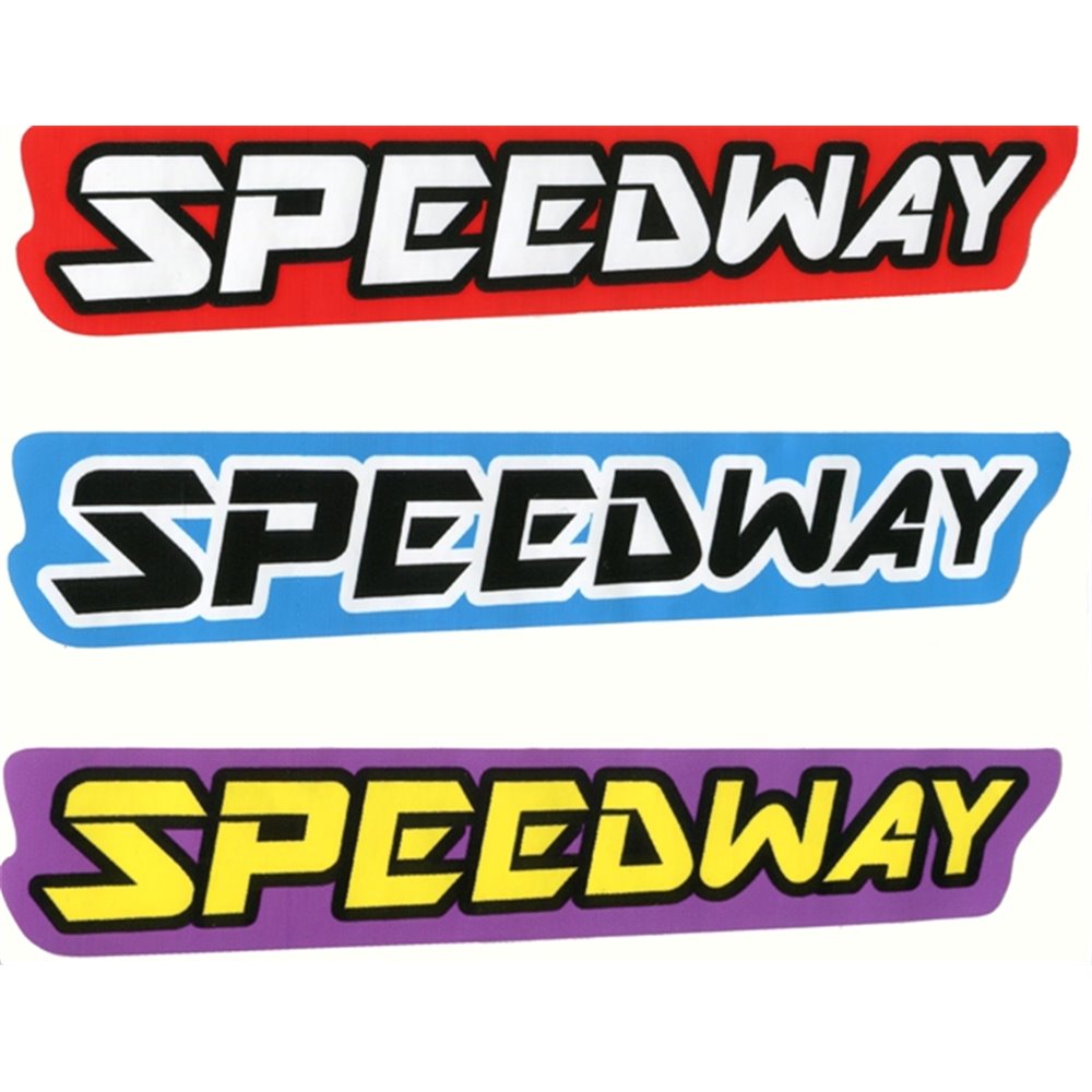 Naklejka Speedway :: zestaw 3 kolory