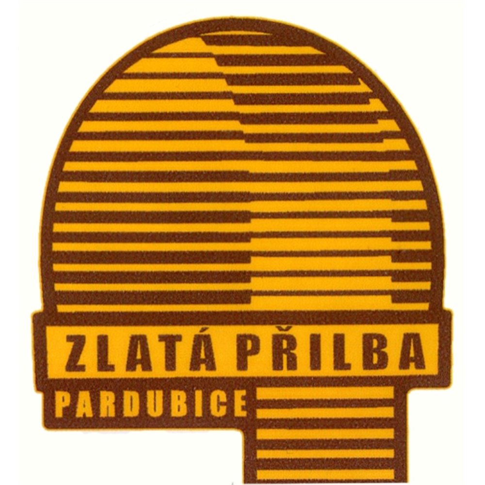 Naklejka Zlata Prilba Pardubice :: wzór 2