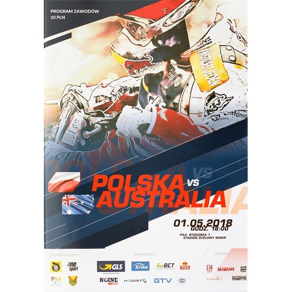 Program żużlowy :: Polska-Australia 01.05.2018