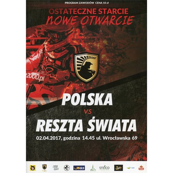 Program żużlowy Polska-Reszta Świata :: Zielona Góra 02.04.2017 