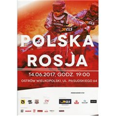 Program żużlowy Polska-Rosja :: Ostrów Wlkp. 14.06.2017 