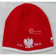 Czapka zimowa Polska wzór 13