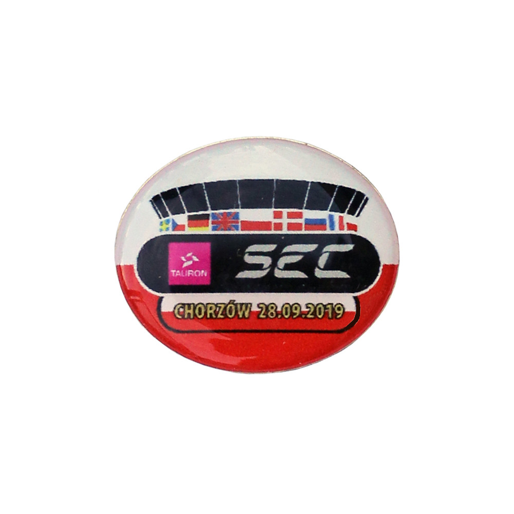 Odznaka (pin) SEC Chorzów 2019