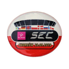 Odznaka (pin) SEC Chorzów 2019