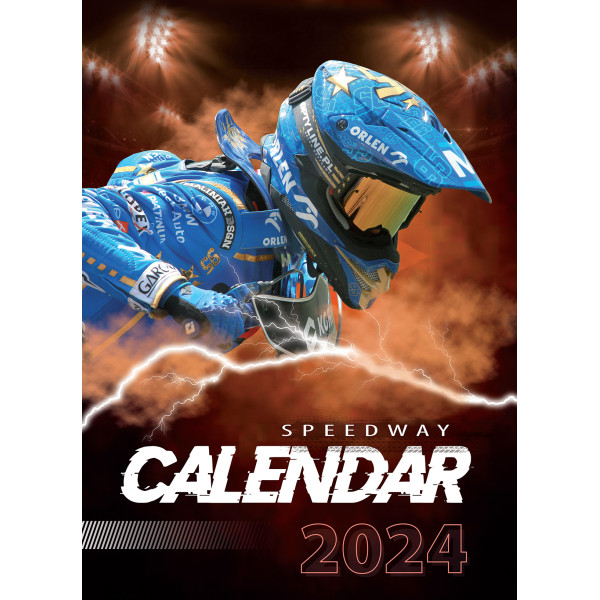 Kalendarz żużlowy 2024 - okładka Martin Vaculik