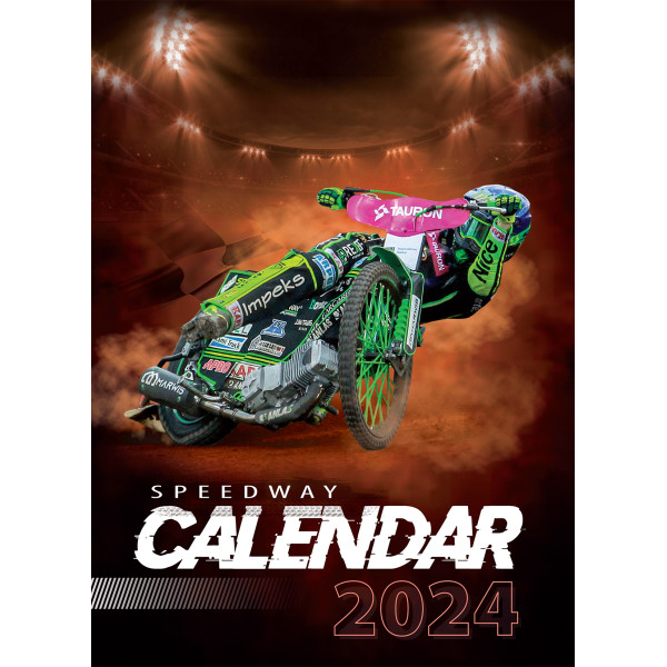 Kalendarz żużlowy 2024 - okładka Martin Smolinski