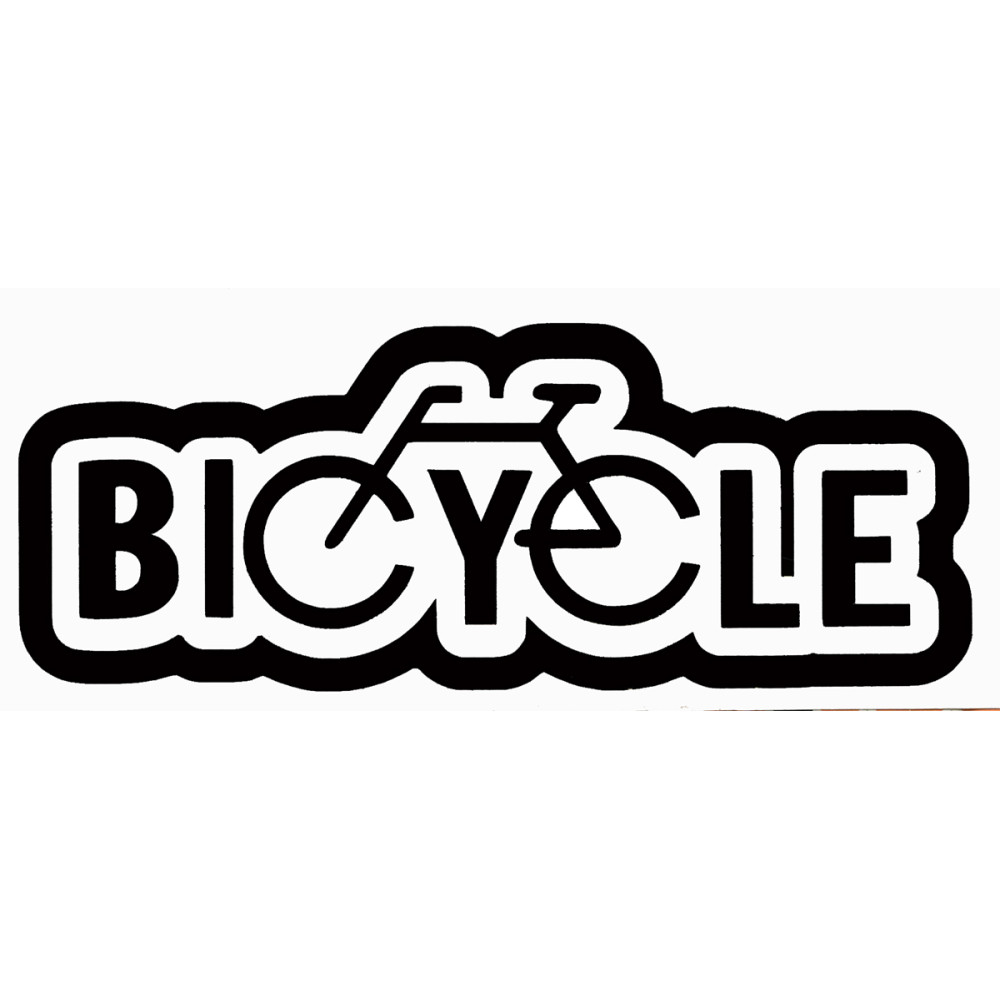 Naklejka na samochód - BICYCLE