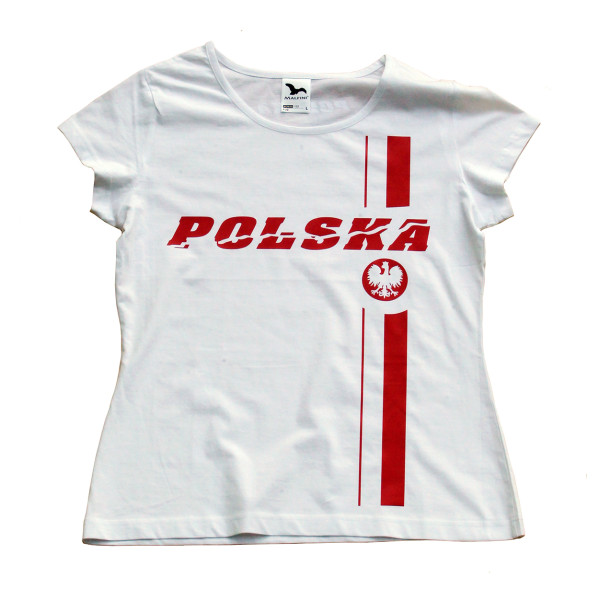 Koszulka Polska damska (biała) :: wzór 1