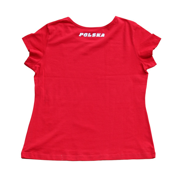 Koszulka Polska damska (czerwona) :: wzór 1