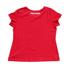 Koszulka Polska damska (czerwona) :: wzór 1