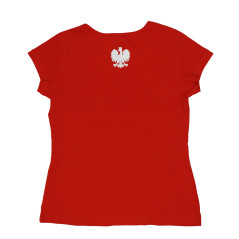 Koszulka Polska damska (czerwona) :: wzór 2