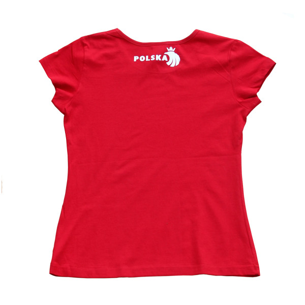 Koszulka Polska damska (czerwona) :: wzór 4