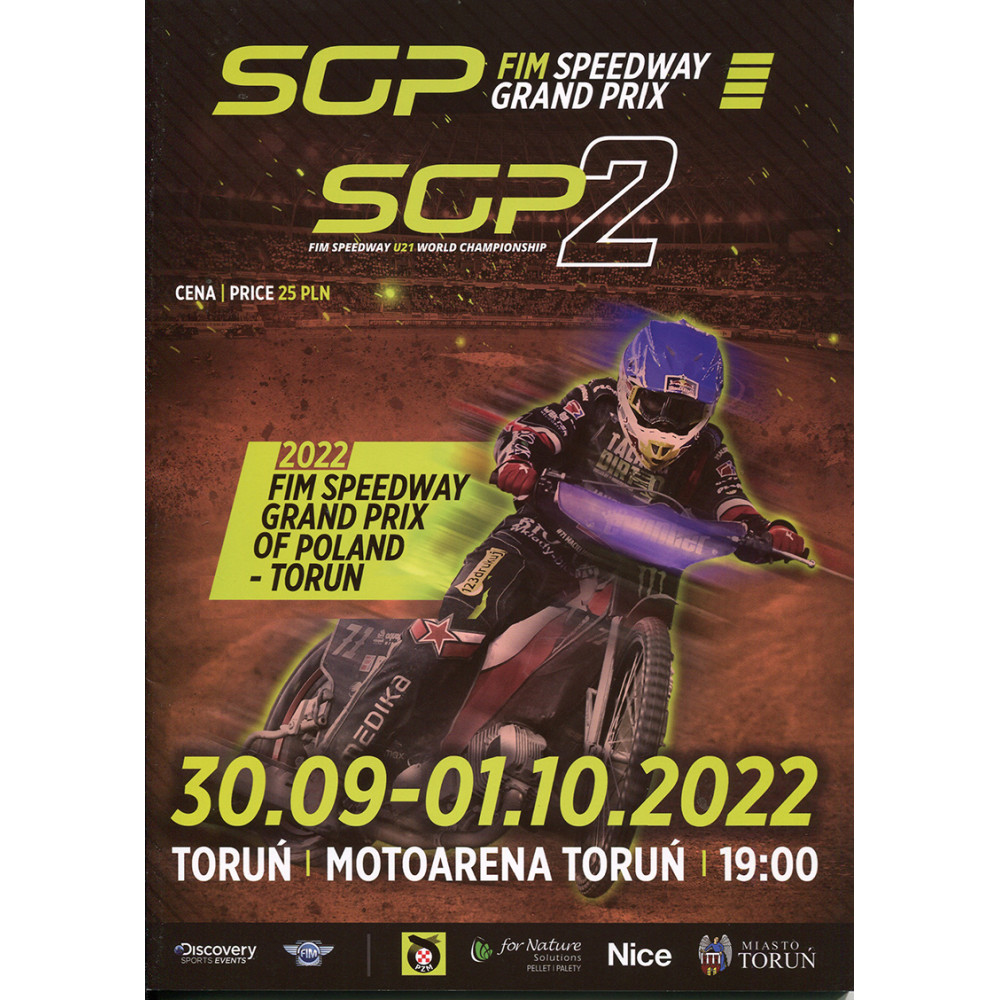 Program żużlowy::SGP 2022 Toruń
