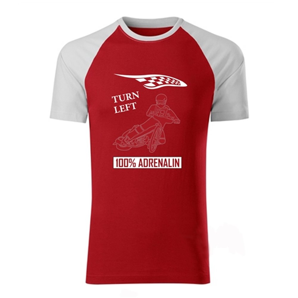 T-shirt Speedway ADRENALIN :: czerwona